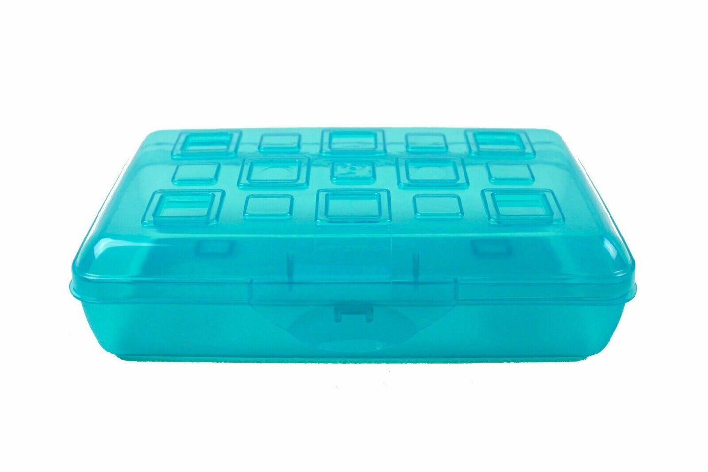 Sterilite Plastic Pencil Box Green