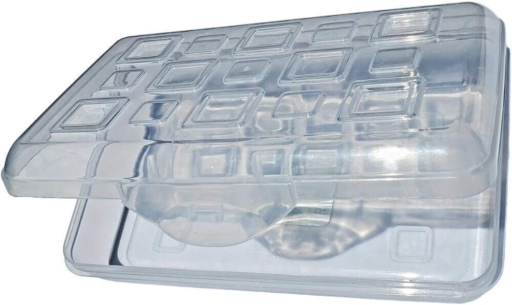 Sterilite Plastic Pencil Box Clear Tint