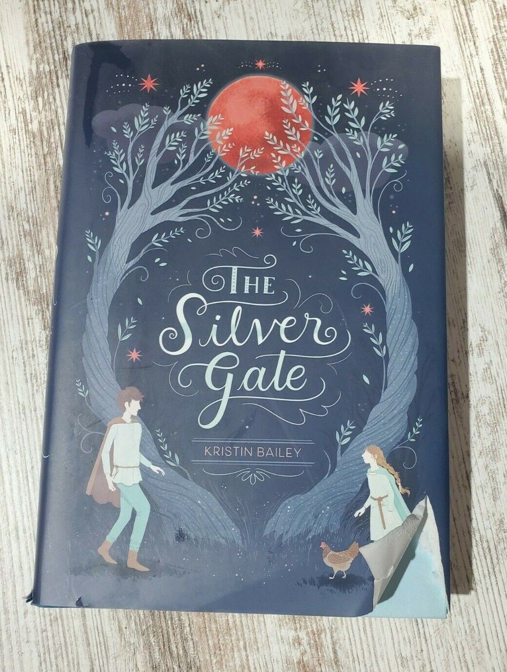 The Silver Gate  (ExLib) by Kristin Bailey, hard cover