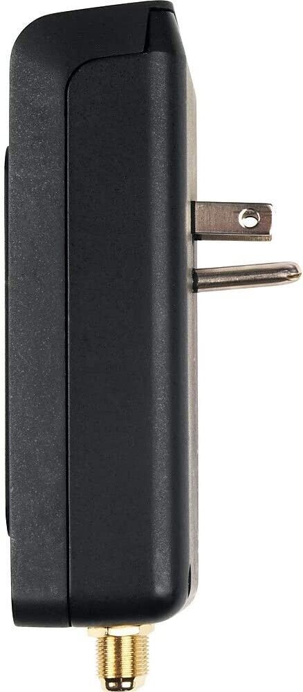 Staples 2 Outlet Home Theater Surge Protector, 1500 Joules, Black ~ New Sealed