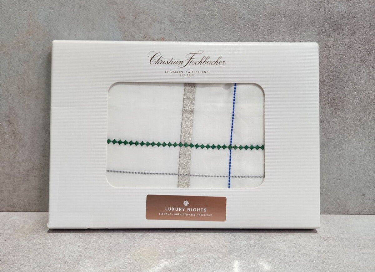 Christian Fischbacher C19 Satin Crossover Pillowcase, 55"x70"