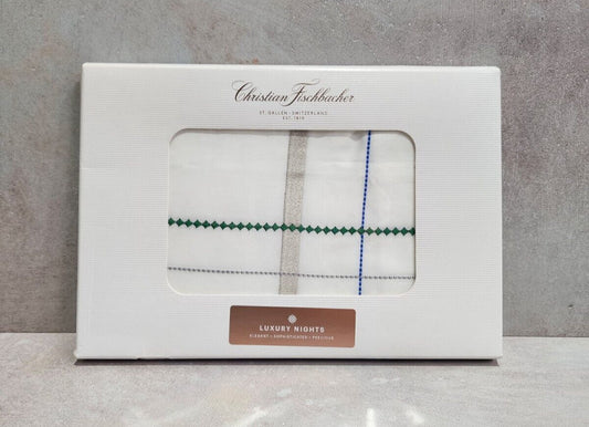 Christian Fischbacher C19 Satin Crossover Pillowcase, 55"x70"