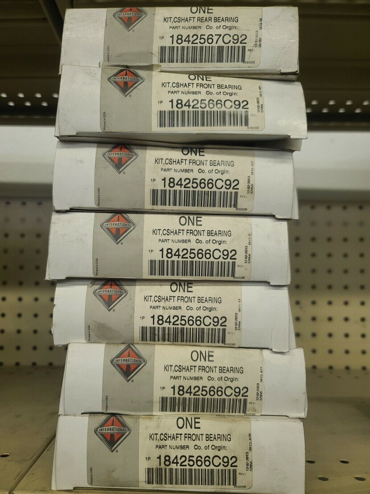 New, genuine International CSHAFT FRONT BEARING part# 1842566C92