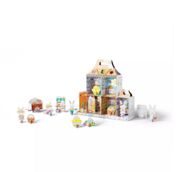 π₯π° Mondo Llama Color Your Own Easter Bunny House, Easter, NEW !! For Kids !
