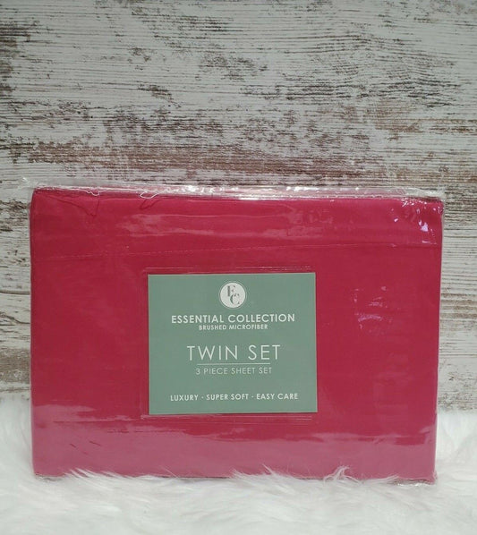 Signature Collection Brushed Microfiber 3 pc Twin Set