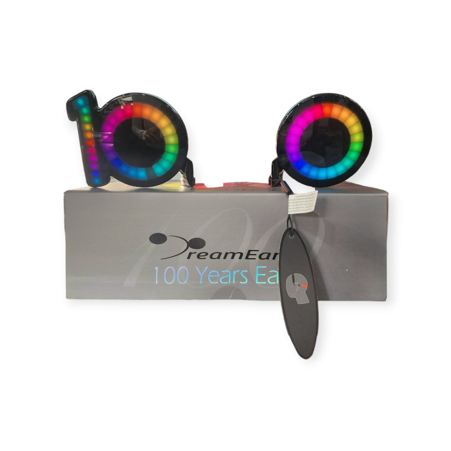DreamEars Mouse Hears- 100 Years Mouse Ears- Sound Activated LED, Light Up ✨