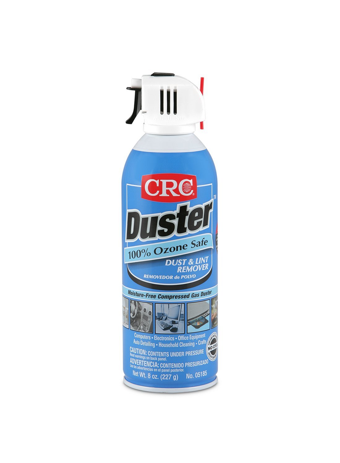 CRC (05185-12PK Duster Moisture-Free Dust and Lint Remover - 8 oz., (Pack of 12)
