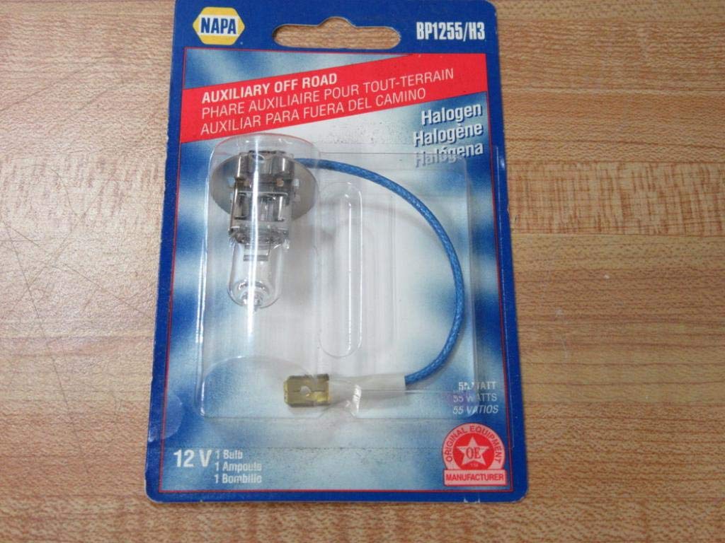 Napa BP1255/H3 Auxiliary Off Road Bulb BP1255H3 (Pack of 5)