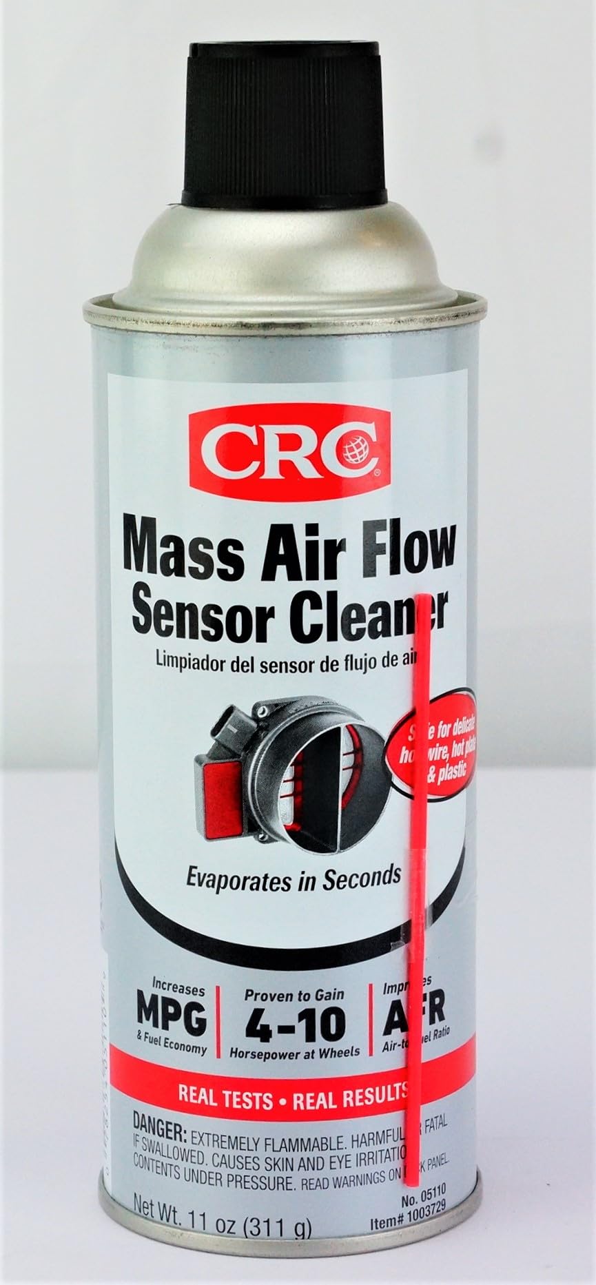 CRC Mass Air Flow Sensor Cleaner, 11 oz, CASE of 6 (05110-C)