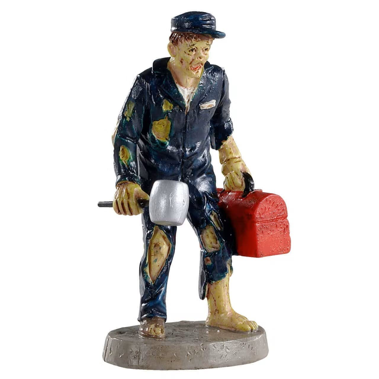 Lemax Spooky Town Village Collection Zombie Mechanic # 02905