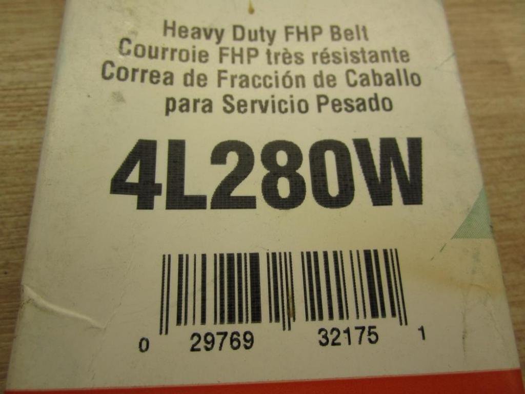 Napa 4L280W Heavy Duty FHP Belt