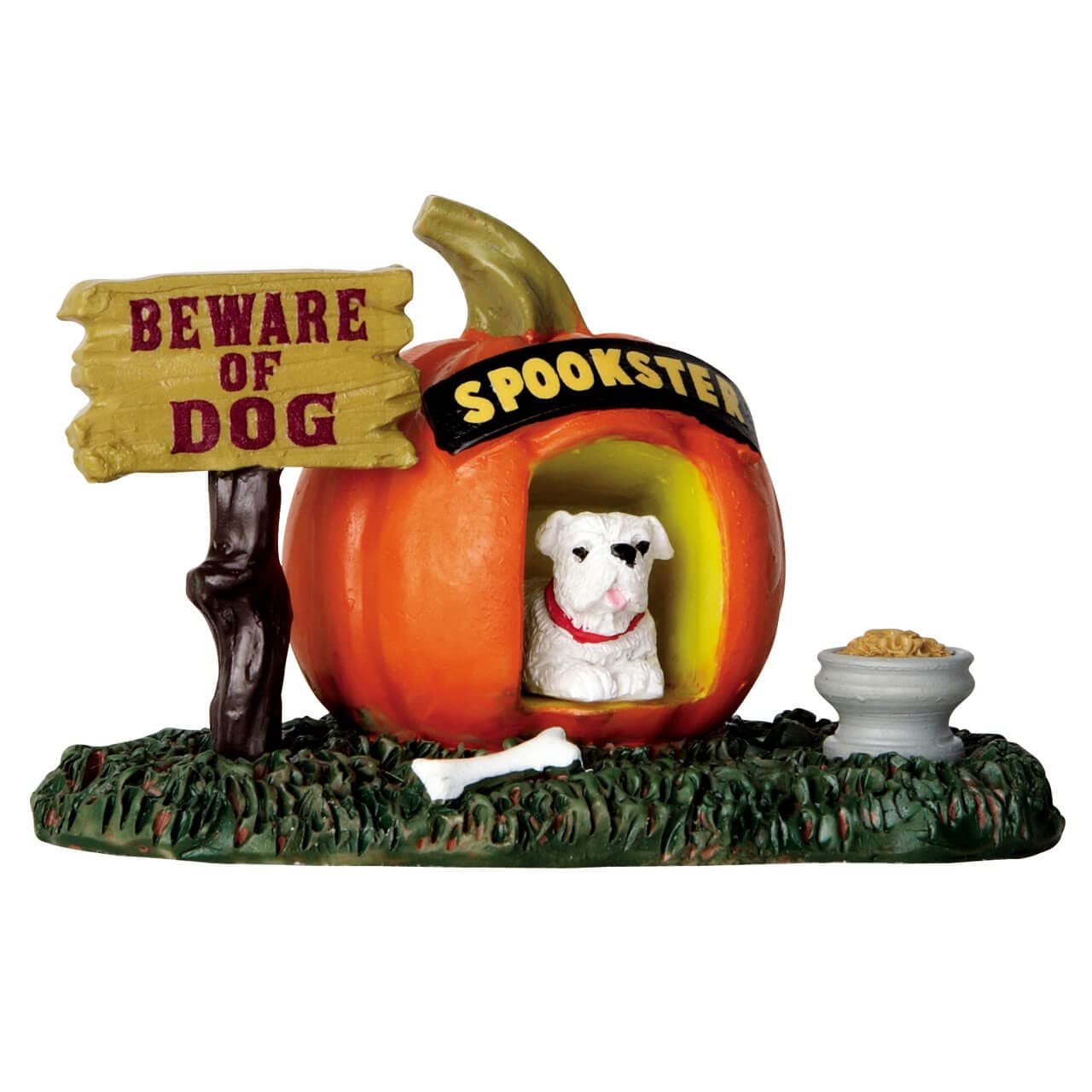 Lemax Spooky Town Pumpkin Doghouse # 64053
