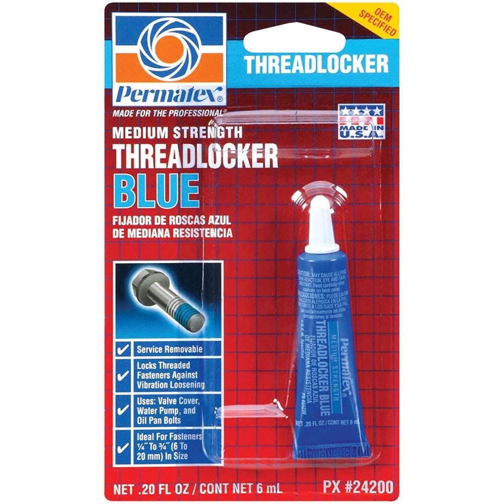 Permatex Threadlocker 6 Ml Blue