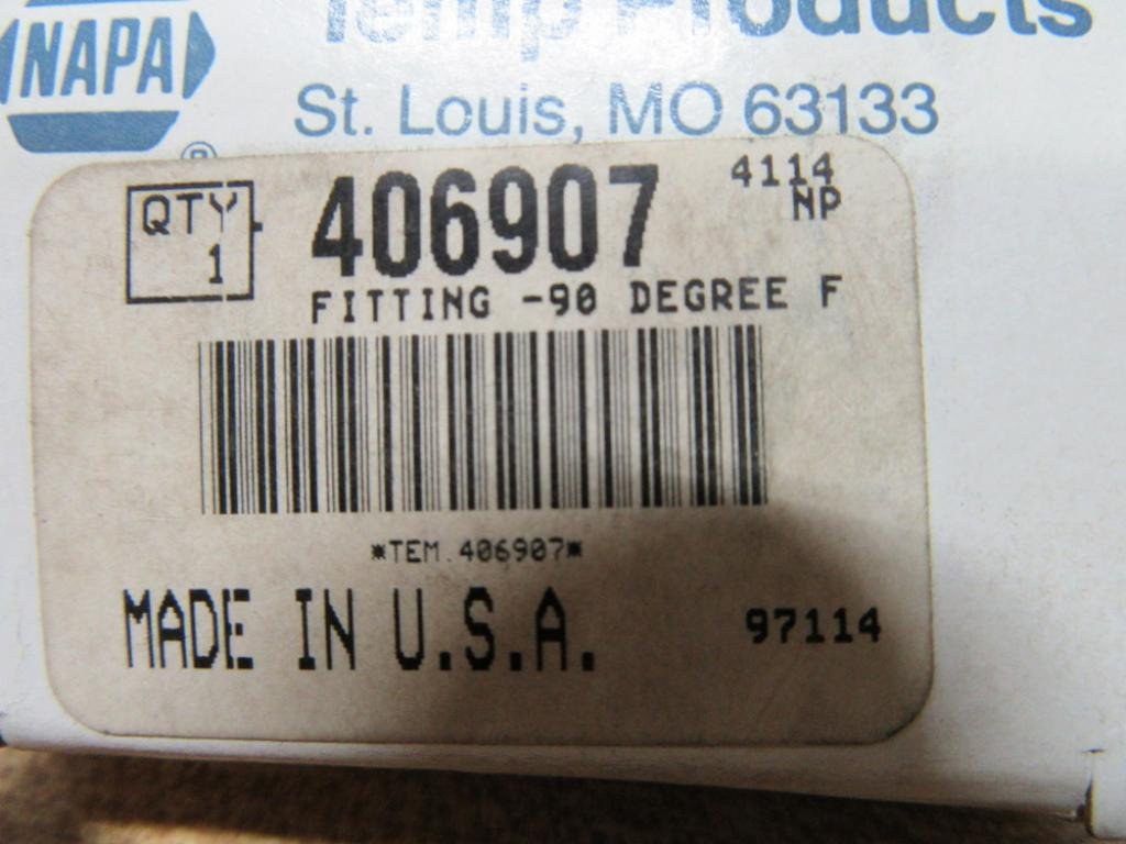 Napa 406907 Fitting