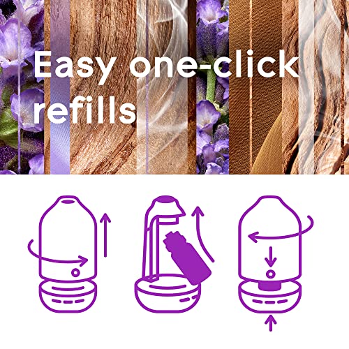 Glade Aromatherapy Diffuser & Essential Oil, Air Freshener for Home, Choose Calm Scent with Notes of Lavender & Sandalwood