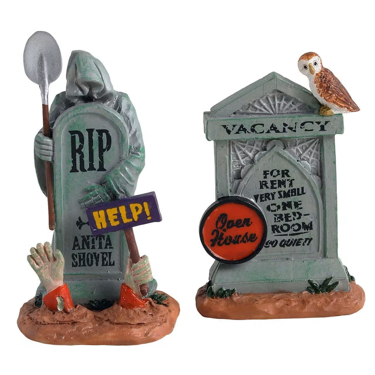 Lemax Tombstone Duo #14831