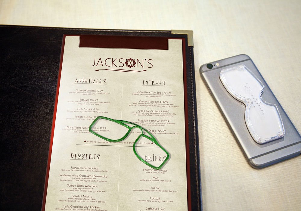 So-Mine Reading Glasses on the Go, +1.50 Magnification, Sits on Nose, Storage Case, Turquoise - As Seen On TV!