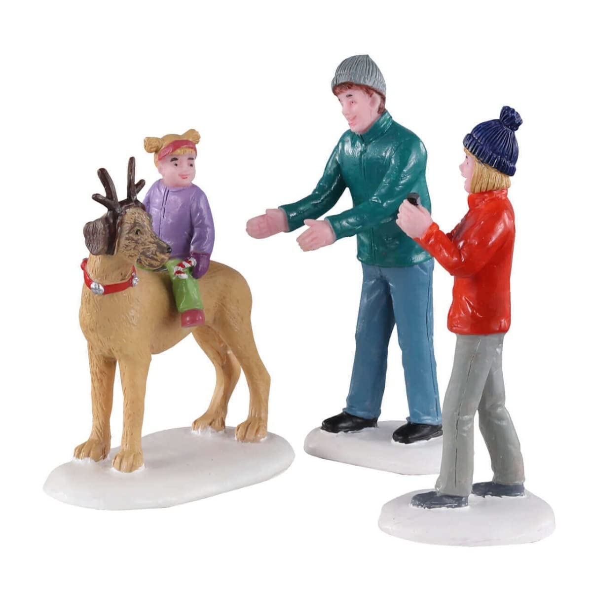 Lemax Rover Plays Rudolph (Set of 3)