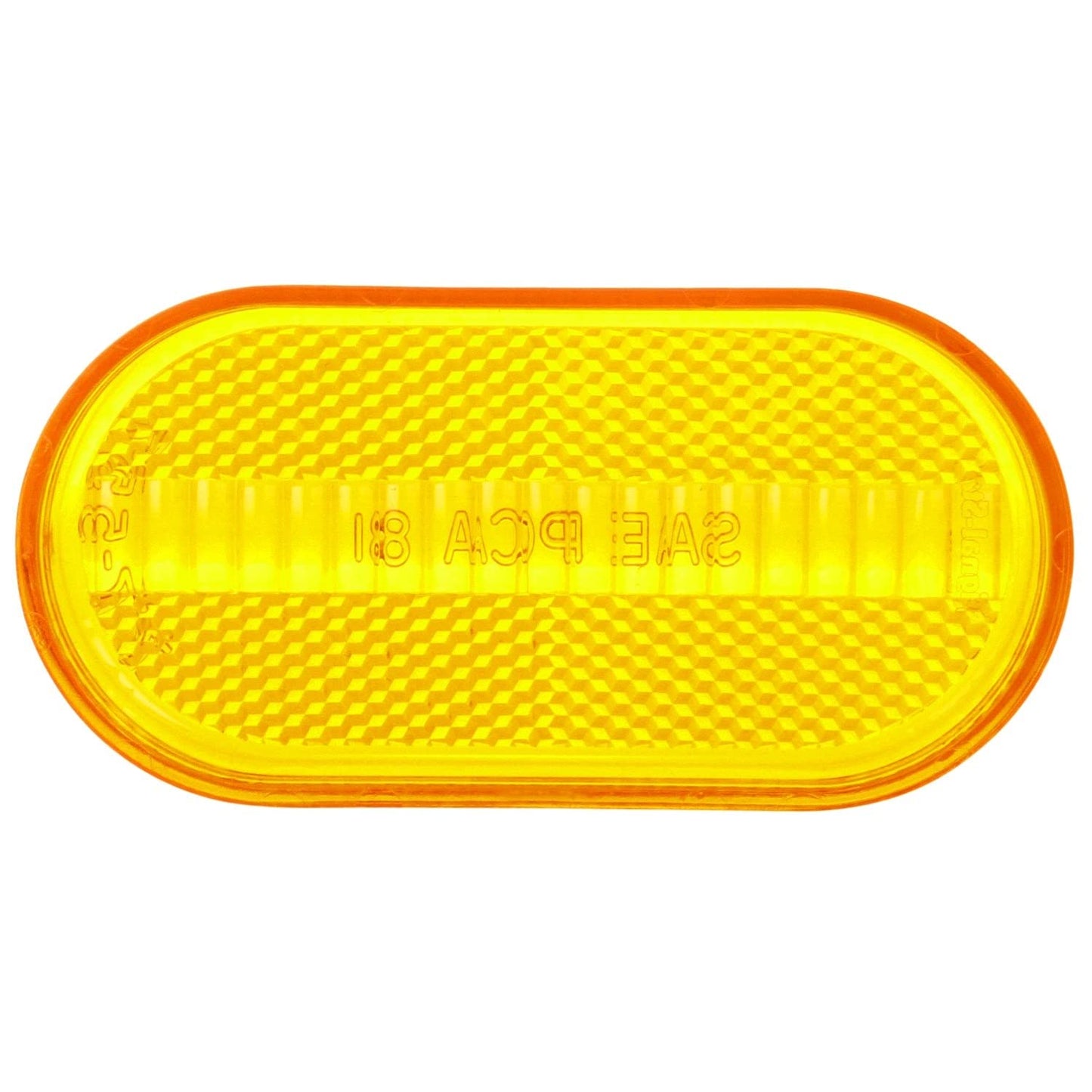 Truck-Lite Replacement Lens, Yellow 8933A