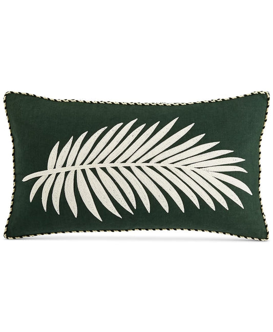 Lacourte Palm Frond 14" x 24" Decorative Pillow