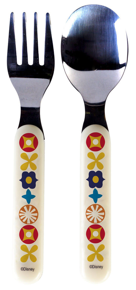Planet Zak! Good to Go Small World Flatware Set, 5.5-Inch, Set of 2