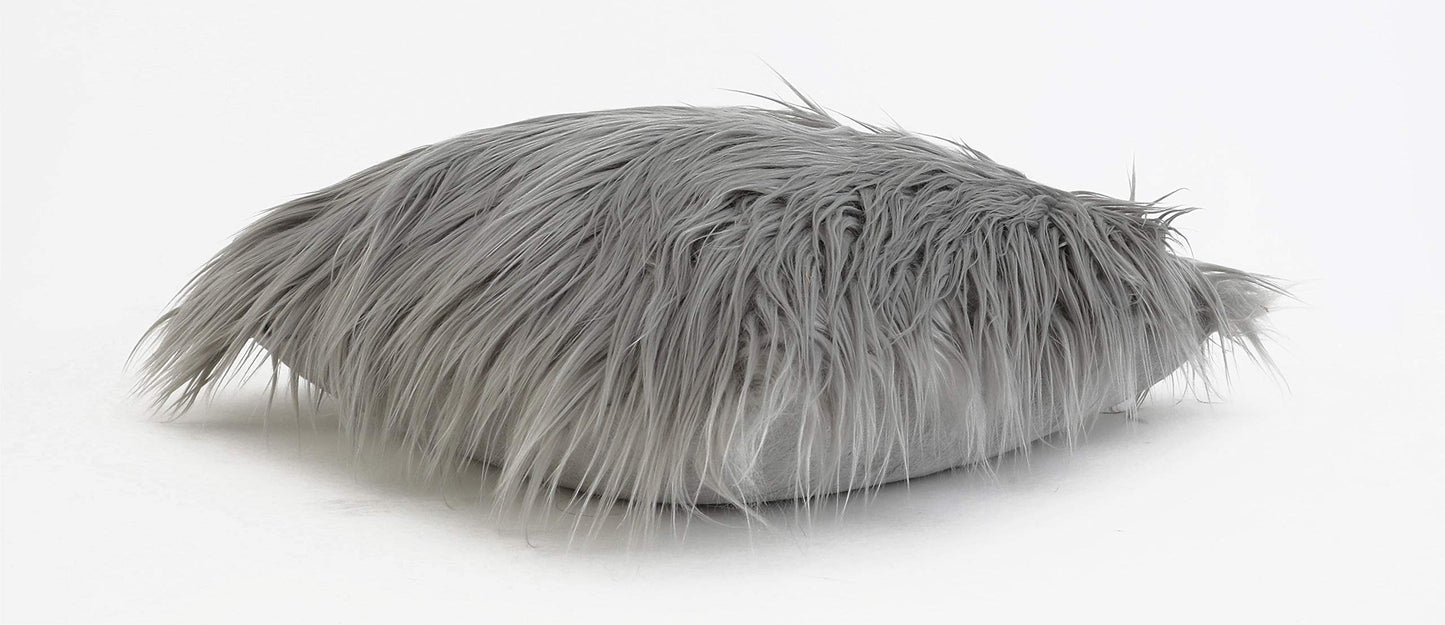 Thro by Marlo Lorenz TH012335001E Keller Faux Mongolian Reverse to Micromink Pillow