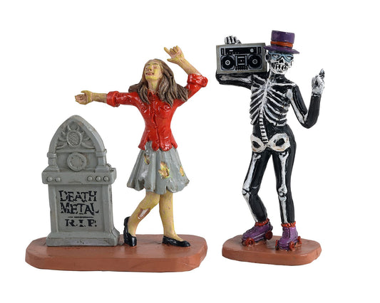 Lemax Spooky Town Undead Groove, Set of 2 #12013