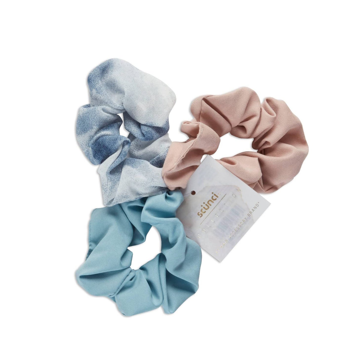 Scunci No Damage Hair Scrunchies, Assorted Colors