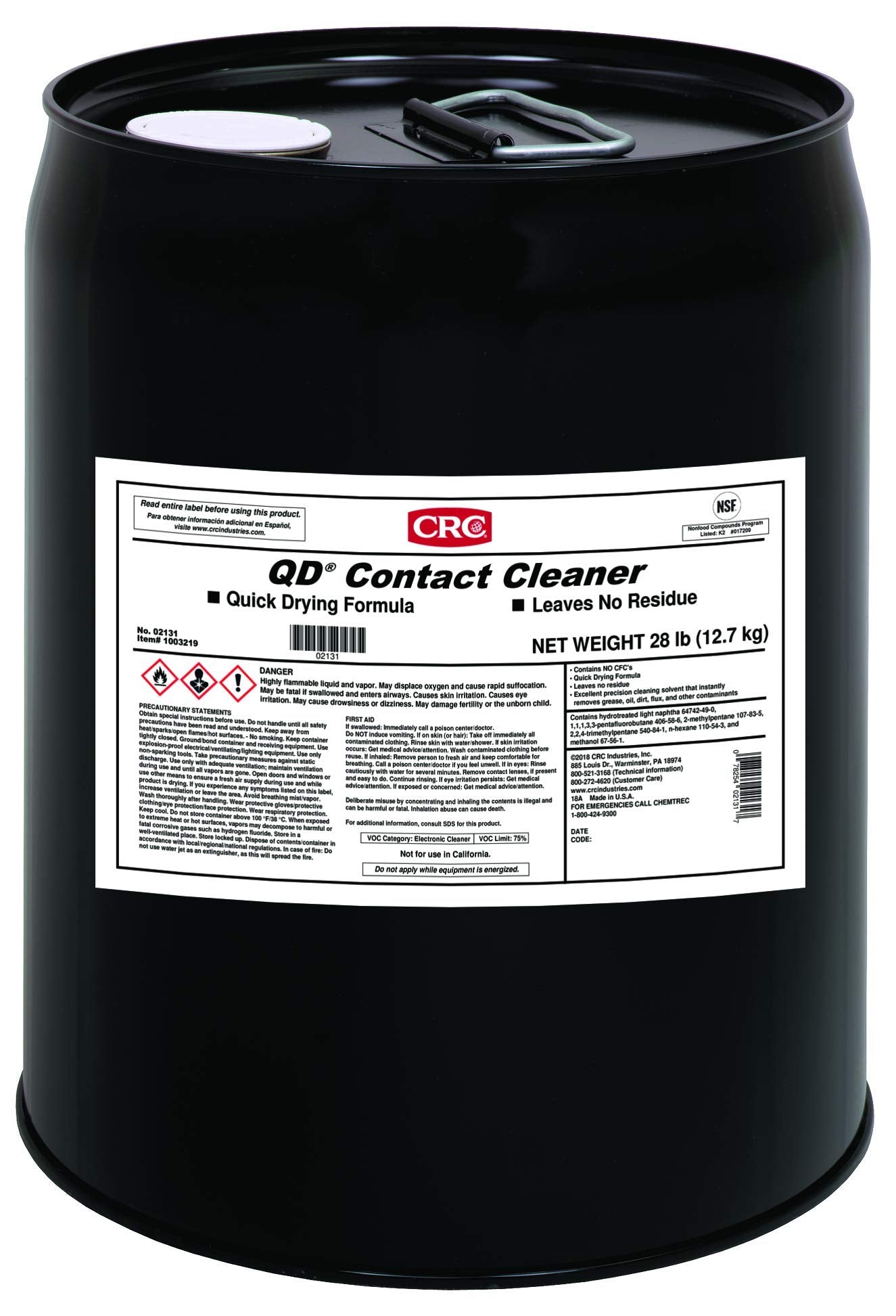 CRC QD Contact Cleaner