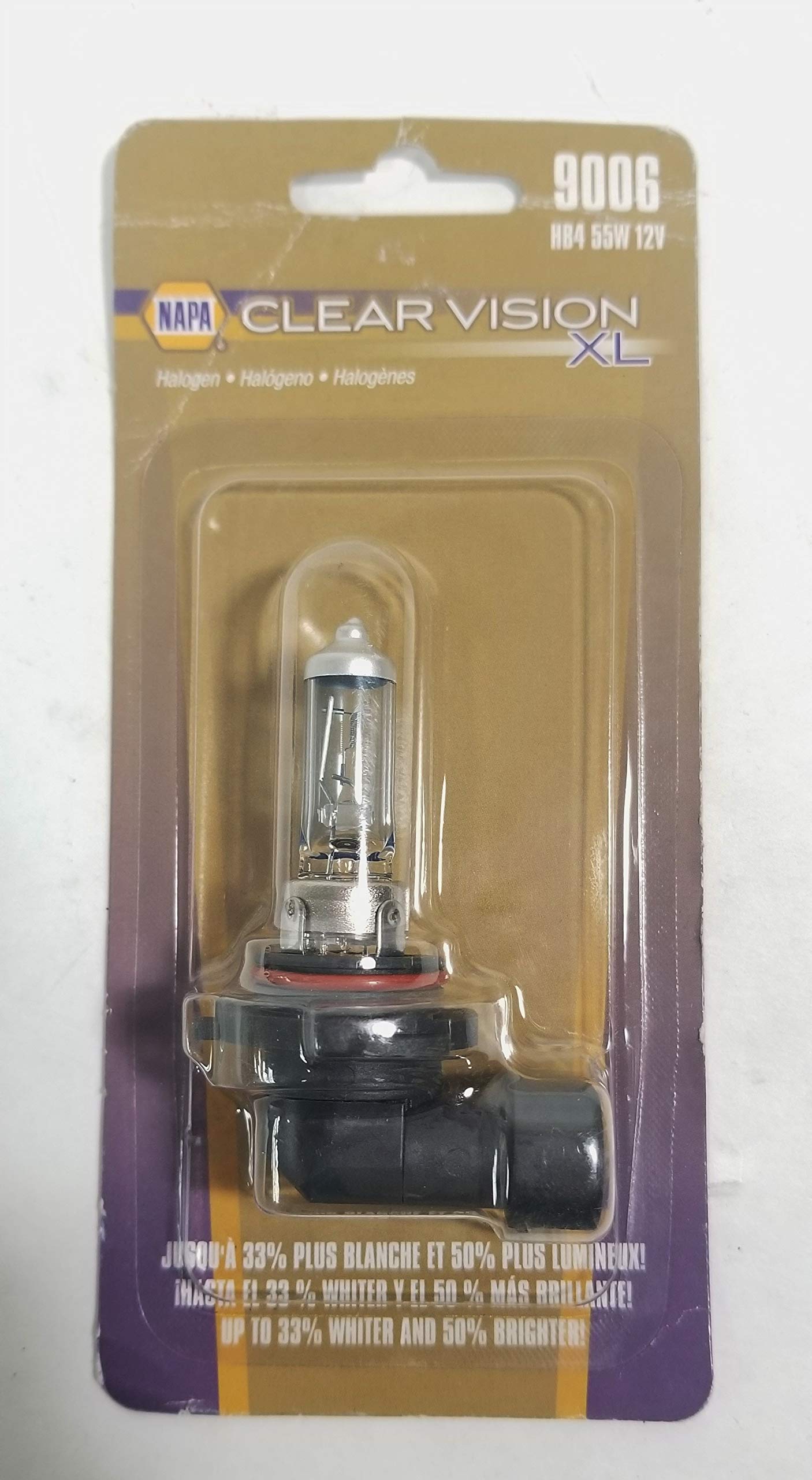 Napa 9006 Low Beam Halogen Headlamp 12v