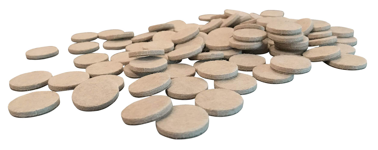 Felt So Good 8800E Self Adhesive Felt Furniture Pads 3/4"