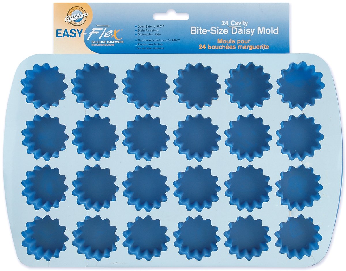 Wilton Easy Flex Silicone 24-Cavity Bite Pan