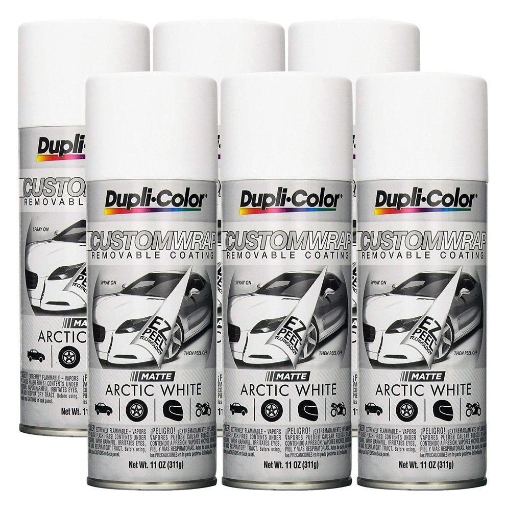 Dupli-Color Arctic White Custom Wrap 11 oz - (Pack of 6)