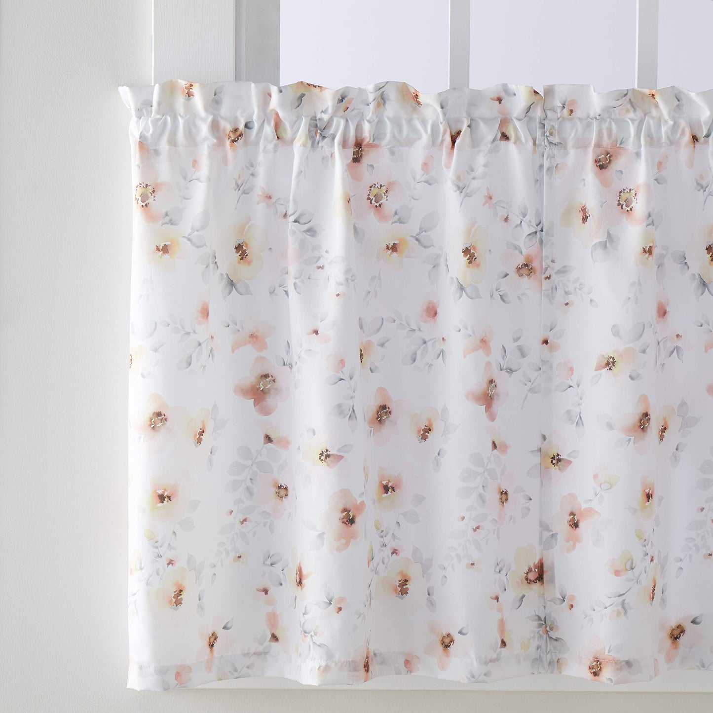 SKL Home Blushing Blooms Curtain Tier Pair