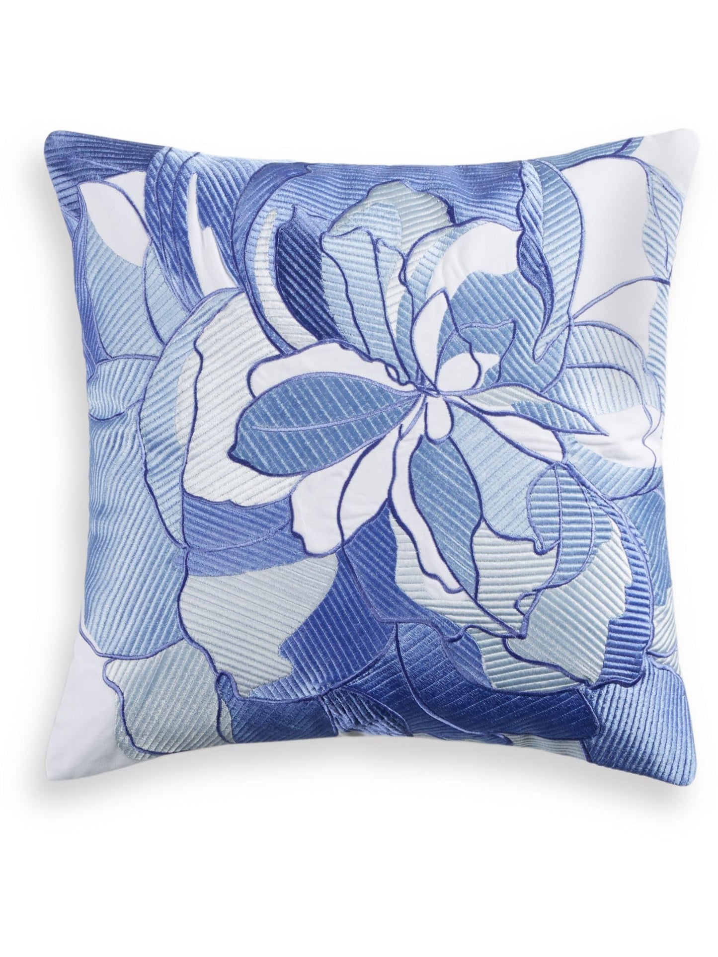 Charter Club Damask Designs Sketch Floral 16" X 16" Decorative Pillow