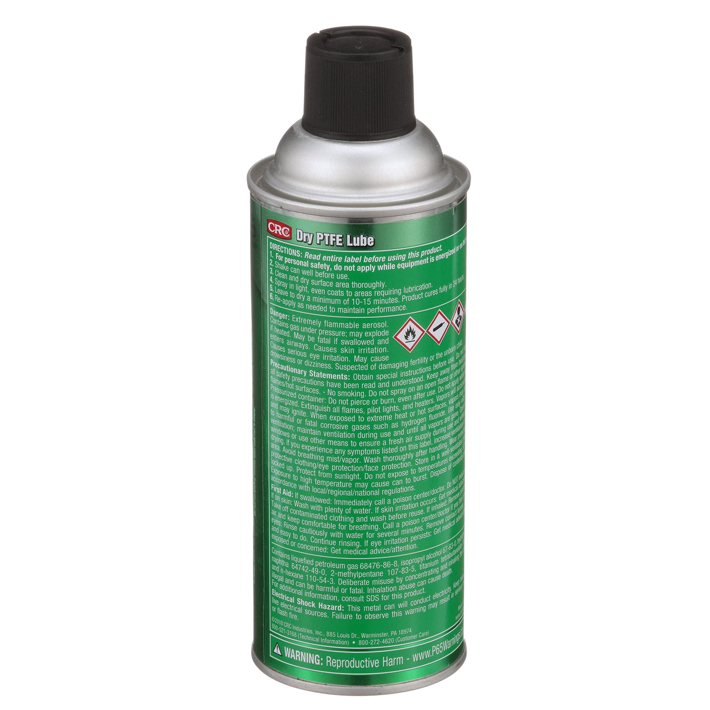 CRC Dry PTFE Lube
