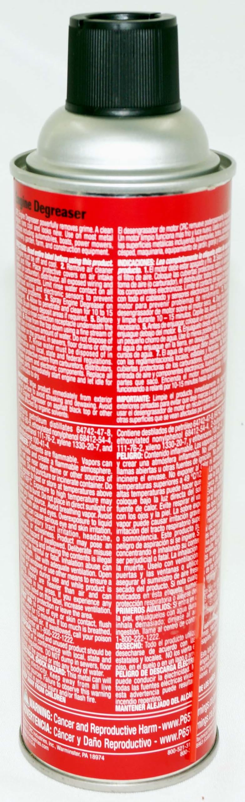 CRC 05025CA Engine Degreaser - 15 Wt Oz