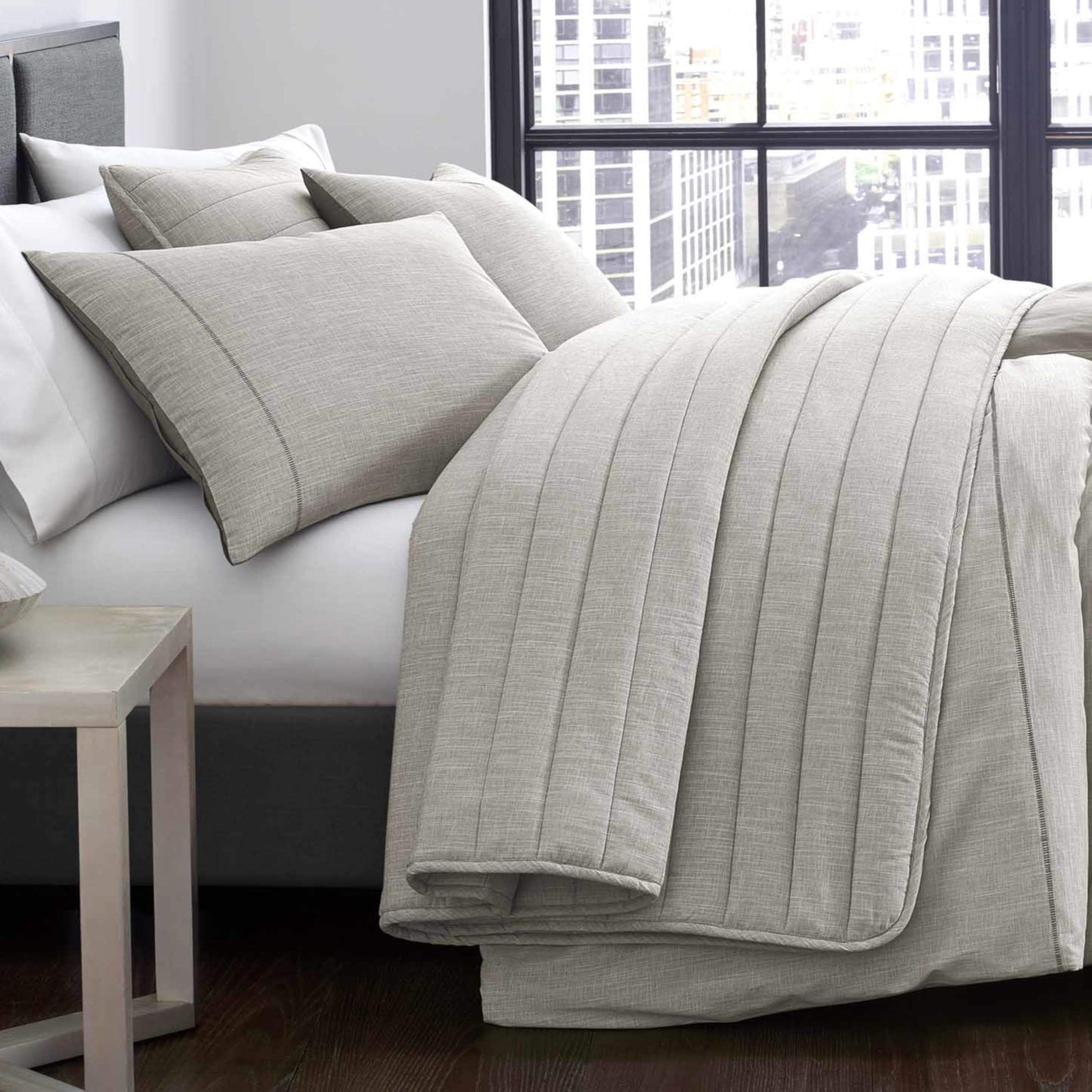 City Scene Pixel Duvet Cover Set