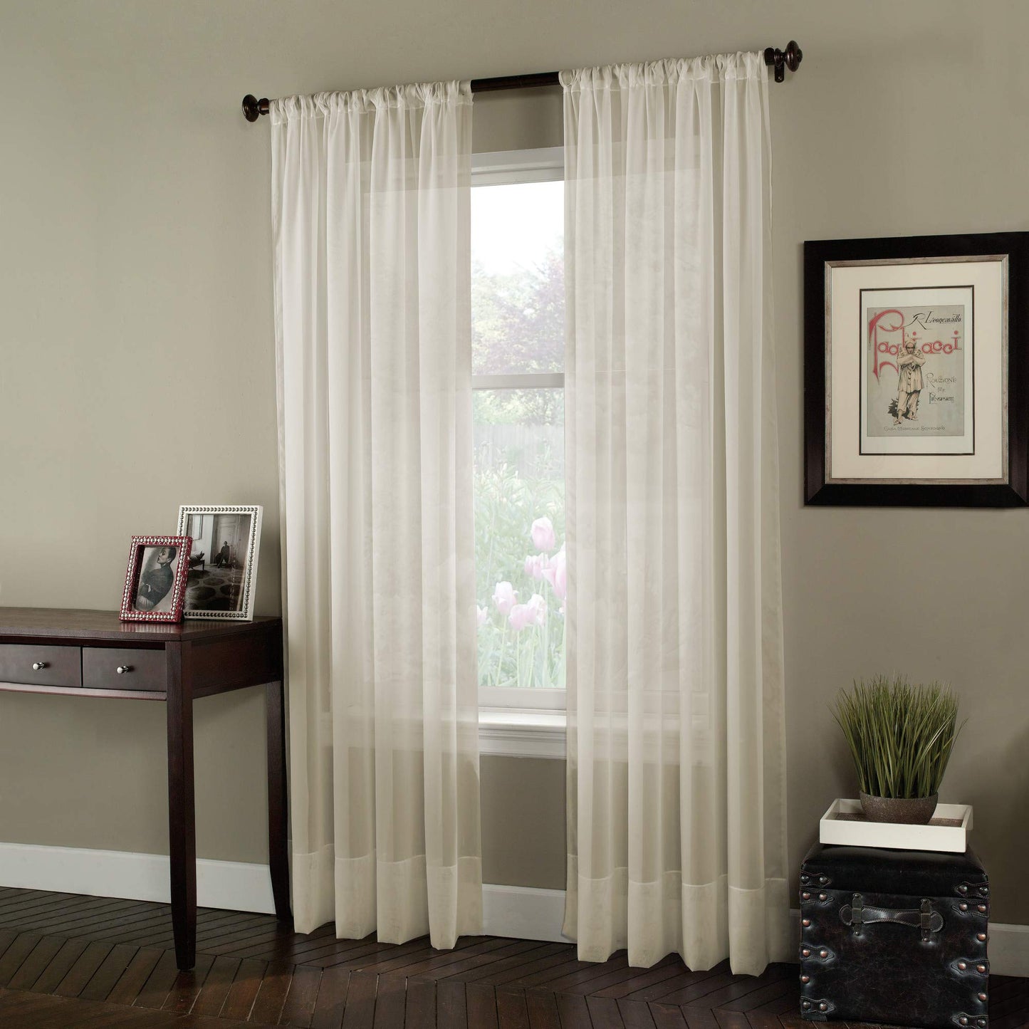 Curtainworks Soho Voile Sheer Curtain Panel