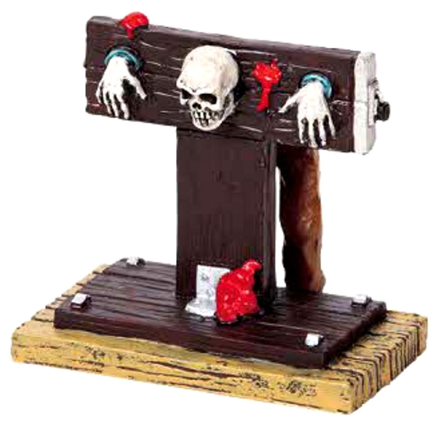 Lemax 2009 Spooky Town In the Stocks Halloween Village Figurine 92611