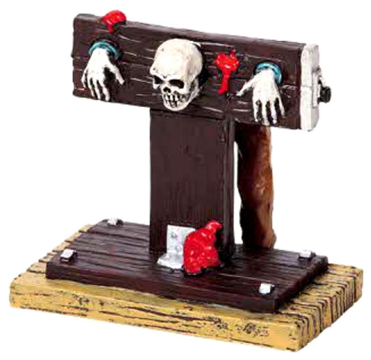 Lemax 2009 Spooky Town In the Stocks Halloween Village Figurine 92611