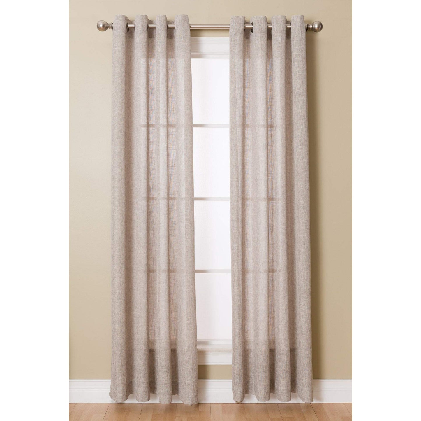 Miller Layton Grommeted Window Curtain Panel 50 x 95 95 Inches