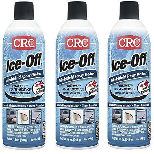 CRC 05346 Ice-Off Windshield Spray De-Icer - 12 Wt Oz.