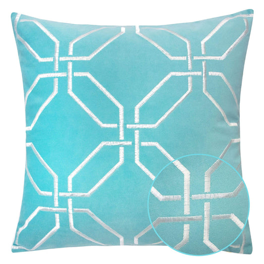 Homey COZY 81054-Jade Accent Pillow, Single, Turquoise