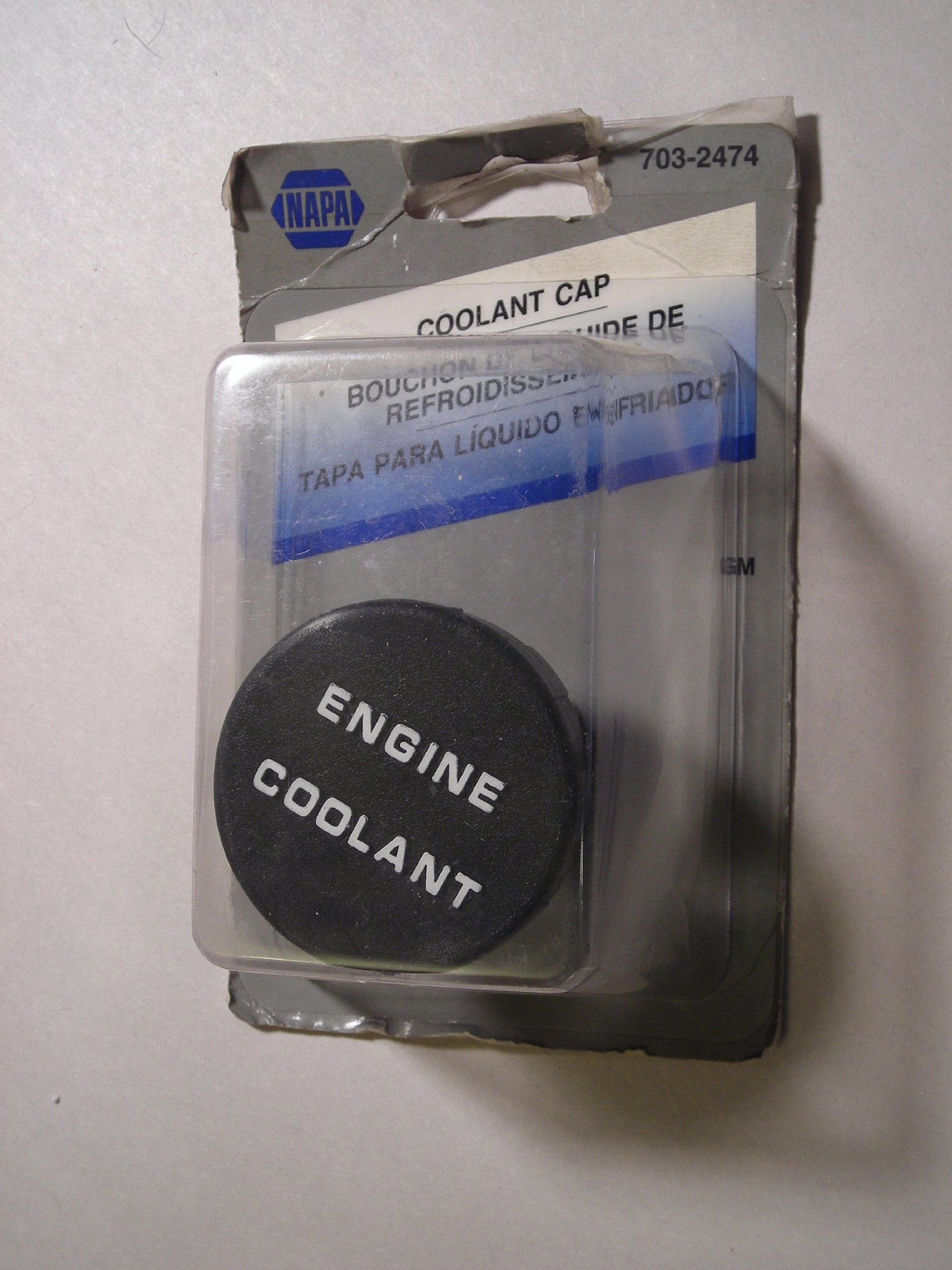 NAPA Engine Coolant Cap 703-2474 GM 1982-1994
