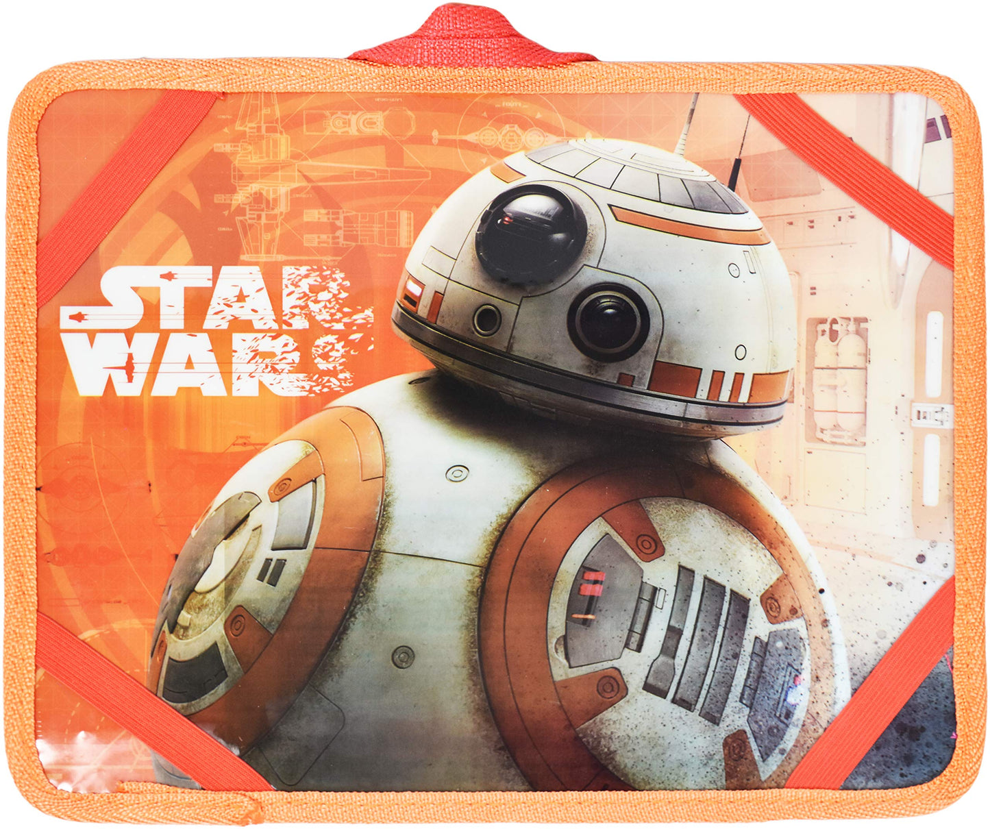 Innovative Designs BB-8 Lap Desk Art Set - Perfect for Sitting On a Little Ones Lap - Desk Measures 12.87"x10.12"