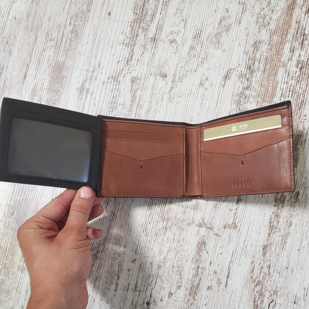 Men's Taren Traveler Wallet,Brown/Black