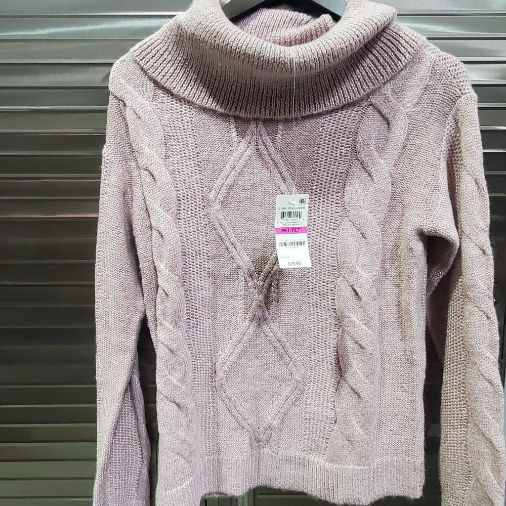 Charter Club Petite Pink Pullover, PP