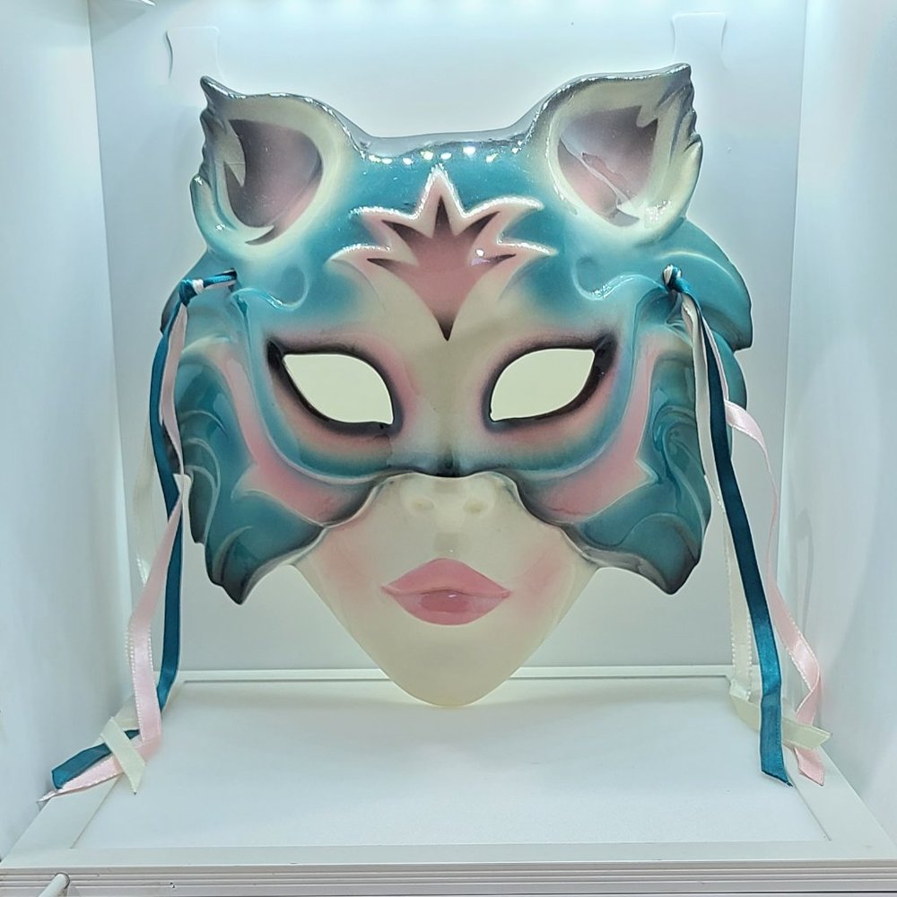 Clay Art Vintage Cat Mask