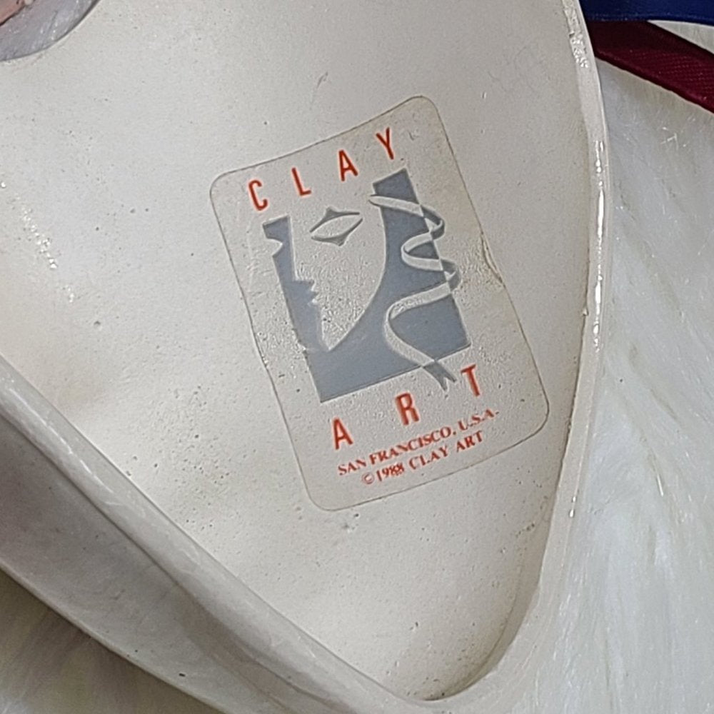 Clay Art 1989 Vintage Lady Face Mask